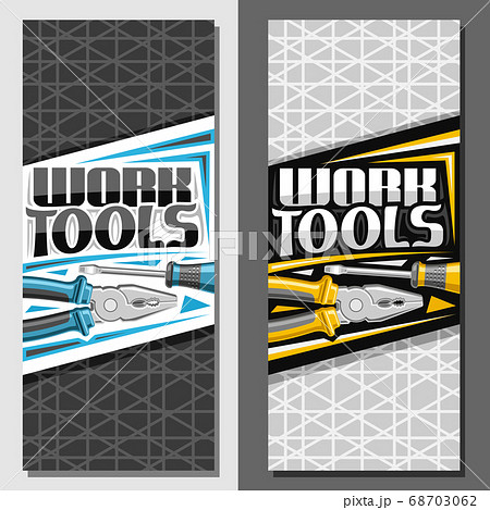Vector layouts for Work Tools 68703062