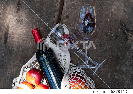 picnic with wine picnic with wine 68704139