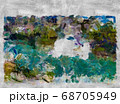 Bright abstract rectangular color background 68705949