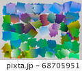 Bright abstract rectangular color background 68705951