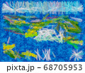 Bright abstract rectangular color background 68705953
