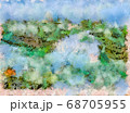 Bright abstract rectangular color background 68705955