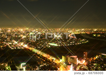 市川アイ・リンクタウンから見た東京東部の夜景 市川アイ・リンクタウンから見た東京東部の夜景 68706000