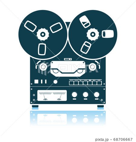 Reel Tape Recorder Icon Reel Tape Recorder Icon 68706667