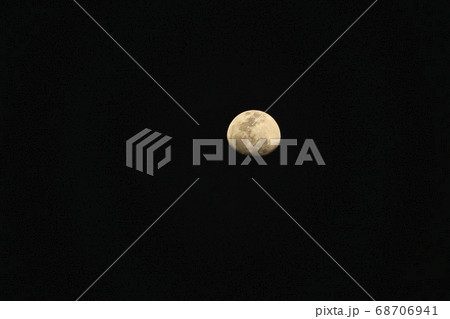Background moon on a dark sky. Background moon on a dark sky. 68706941