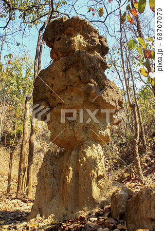 Soil erosion from water flow 68707079