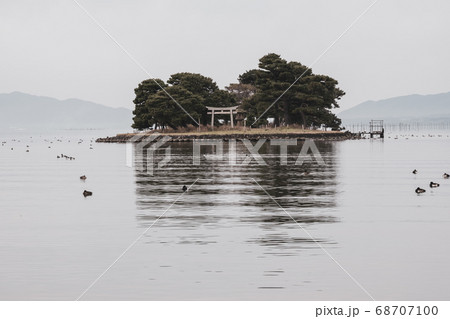 【島根県松江市】宍道湖の嫁ヶ島と野代神社 【島根県松江市】宍道湖の嫁ヶ島と野代神社 68707100