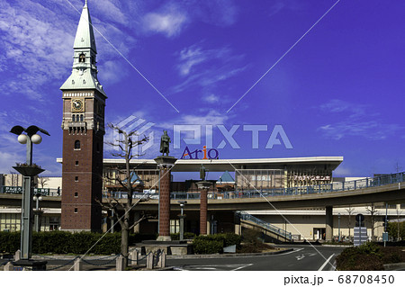 JR倉敷駅　北口ロータリー　岡山県倉敷市 68708450