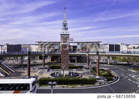 JR倉敷駅 北口ロータリー 岡山県倉敷市 JR倉敷駅 北口ロータリー 岡山県倉敷市 68710056