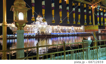 The Golden Temple or Harmandir Sahib Amritsar, Punjab, India. The Golden Temple or Harmandir Sahib Amritsar, Punjab, India. 68712659