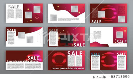Trendy website templates, minimal presentation Trendy website templates, minimal presentation 68713696