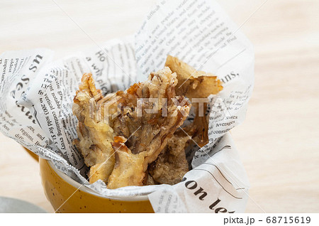 まいたけの天ぷら 68715619