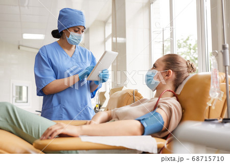 Medical exam at hospital Medical exam at hospital 68715710
