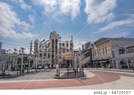 都市風景 西船橋駅前の街並み 千葉県船橋市 都市風景 西船橋駅前の街並み 千葉県船橋市 68720507