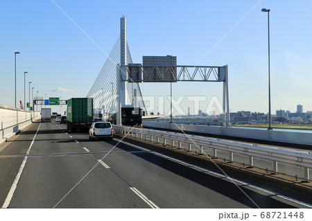 首都高速中央環状線　平井大橋付近 68721448