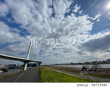 かつしかハープ橋　2020年3月撮影 68724686