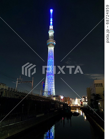 東京スカイツリー 夜景 東京スカイツリー 夜景 68724959