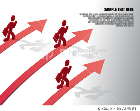Growth of progressive business 68724991