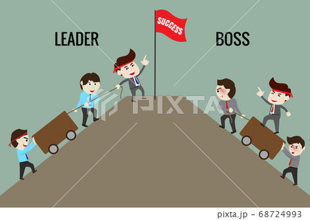 Leader or Boss, template 68724993