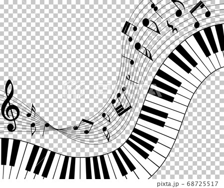 Musical note staff 68725517