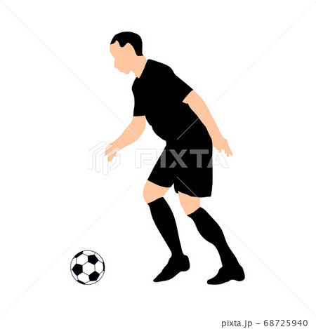 soccer silhoette 68725940