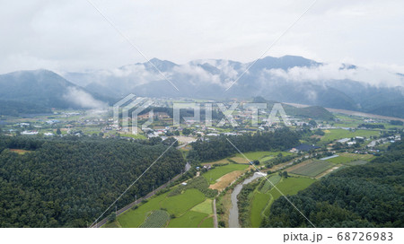 山 風景 川 68726983