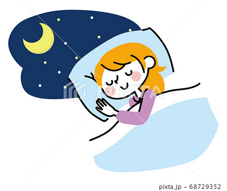 快眠 安眠 女性 快眠 安眠 女性 68729352