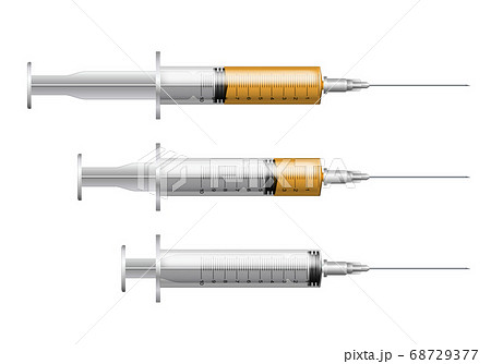 PRP - Several syringe with blood plasma for dentistry, mesotherapy. PRP - Several syringe with blood plasma for dentistry, mesotherapy. 68729377