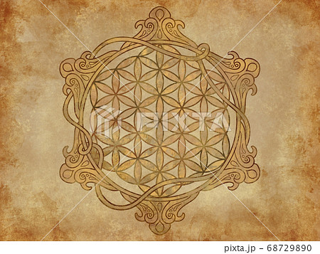 魔法陣2_アンティーク 68729890
