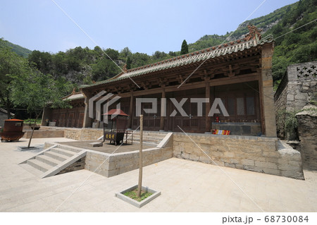 中国　山西省　晋城市　青蓮寺　上寺 68730084