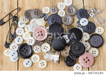 Various sewing buttons Various sewing buttons 68730184