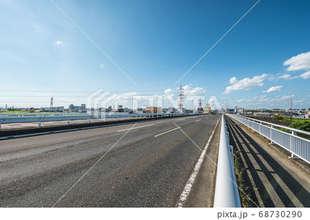 愛知県 庄内川 国道19号勝川橋 愛知県 庄内川 国道19号勝川橋 68730290