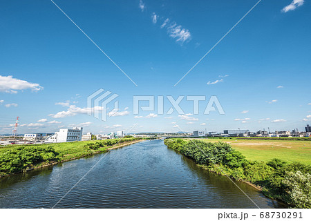 愛知県　庄内川 68730291