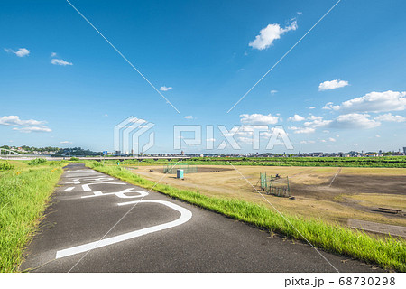 愛知県 庄内川河川敷 愛知県 庄内川河川敷 68730298