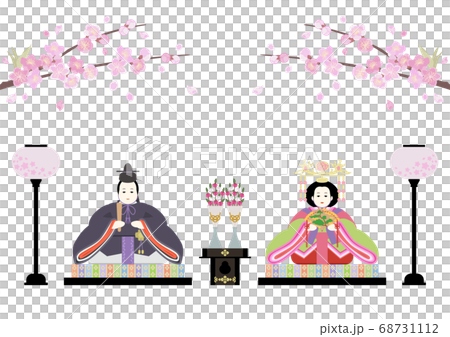 桃の節句-雛人形 桃の節句-雛人形 68731112