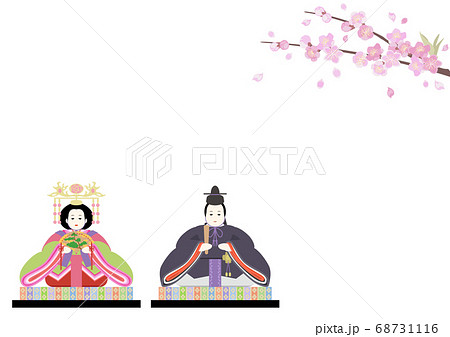 桃の節句-雛人形/京風 桃の節句-雛人形/京風 68731116