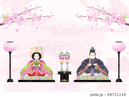 桃の節句-雛人形/京風 桃の節句-雛人形/京風 68731148