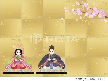 桃の節句-雛人形/京風 桃の節句-雛人形/京風 68731156