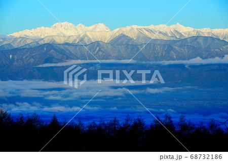 北アルプス遠望 68732186