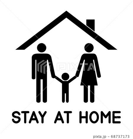 Stay at home to prevent spreading the infections. 68737173