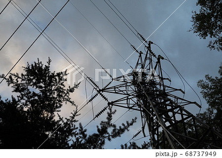 送電線 送電線 68737949