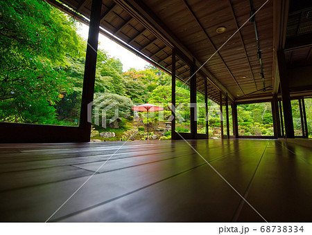 旧竹林院比のリフレクション(叡山延暦寺の里坊) 旧竹林院比のリフレクション(叡山延暦寺の里坊) 68738334