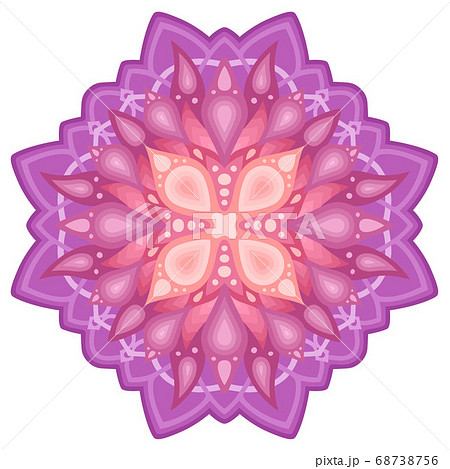 Colorful clip art with abstract shiny pattern 68738756