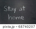 Stay at home person quarantine virus lifestyle 68740207