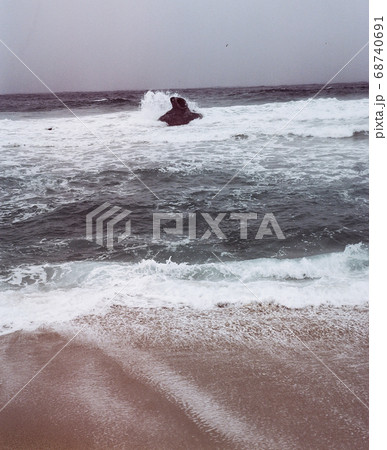 江陵 ビーチ 冬 68740691