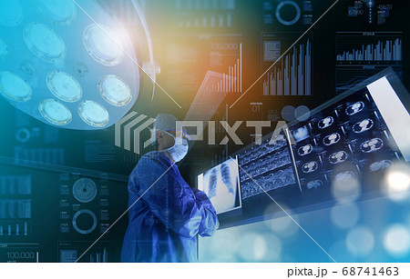 病院の医療従事者 病院の医療従事者 68741463