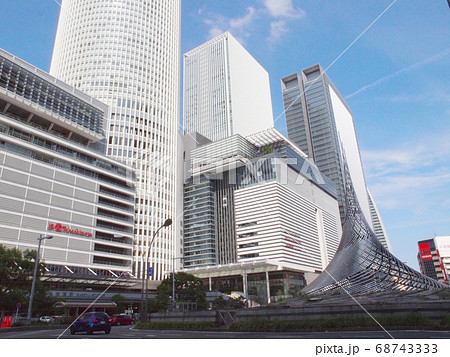 愛知県　名古屋駅前　都市風景 68743333
