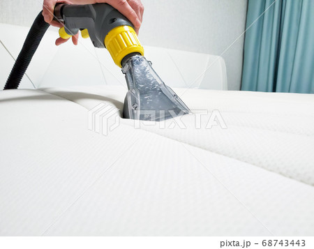 cleaning company cleans the mattress. General cleaning of the mattress 68743443
