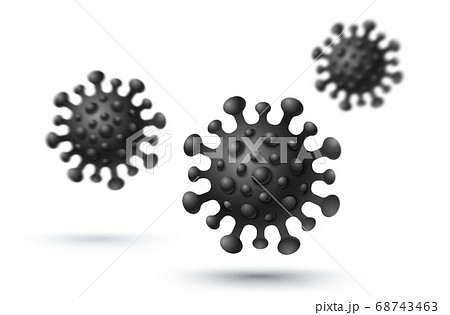 Illustration of coronavirus 68743463