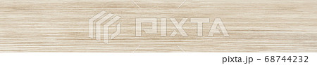 Panoramic texture of light wood with knots - 68744232